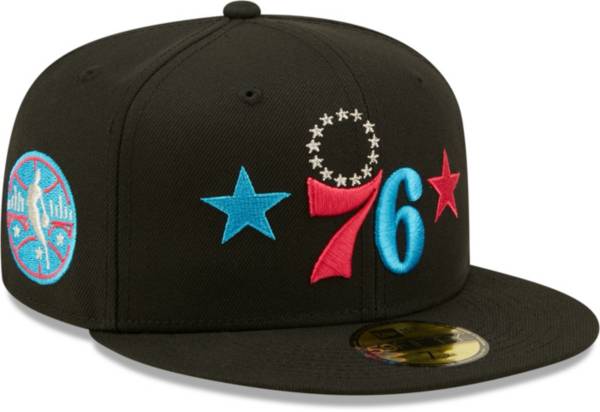 New Era Men's 2022 NBA All-Star Game Philadelphia 76ers Black 59Fifty Fitted Hat