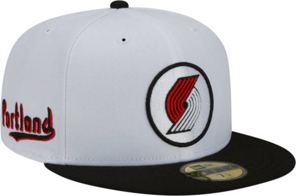 New Era Men's 2021-22 City Edition Portland Trail Blazers White 59Fifty Fitted Hat