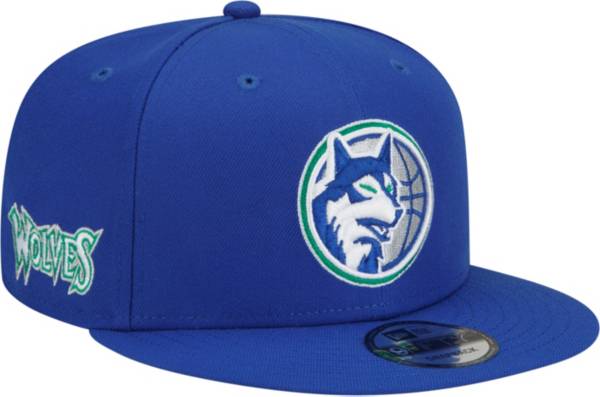 New Era Men's 2021-22 City Edition Minnesota Timberwolves Blue 9Fifty Adjustable Hat