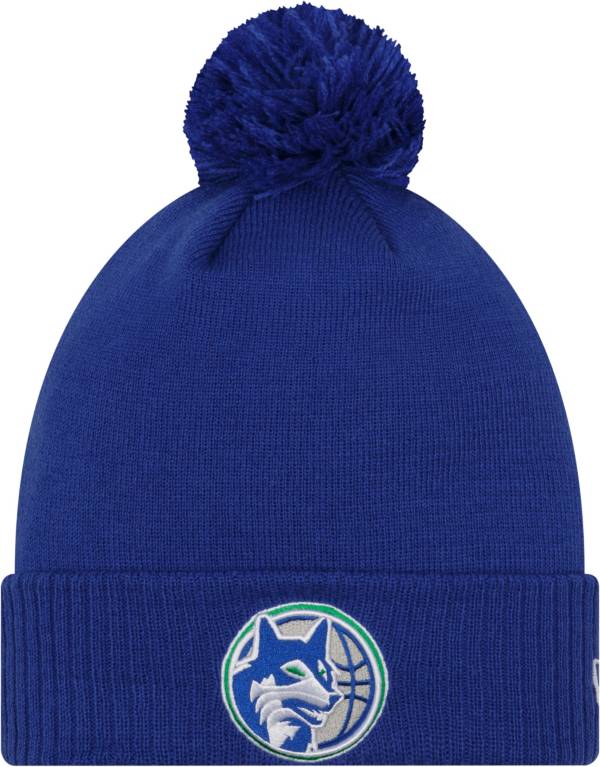 New Era Men's 2021-22 City Edition Minnesota Timberwolves Blue Knit Hat