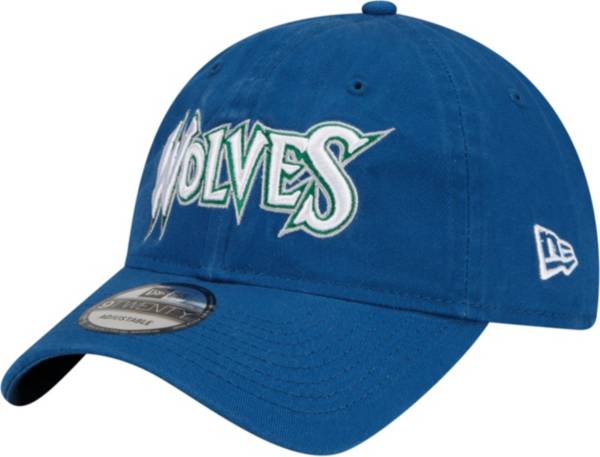 New Era Men's 2021-22 City Edition Minnesota Timberwolves Blue 9Twenty Adjustable Hat