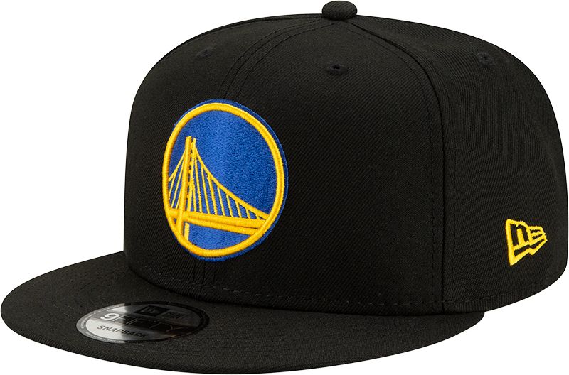 New Era Men's Golden State Warriors Black 9Fifty Adjustable Hat product image
