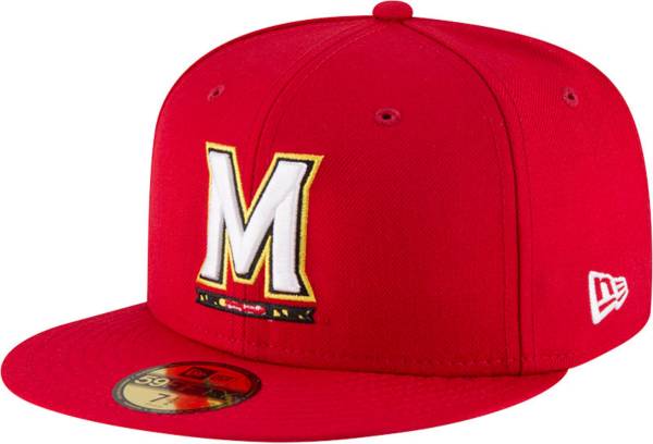 New Era Men's Maryland Terrapins Red 59Fifty Fitted Hat product image