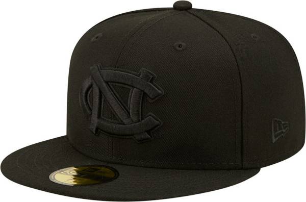 New Era Men's North Carolina Tar Heels Black Tonal 59Fifty Fitted Hat