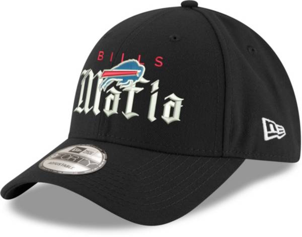 New Era Men's Buffalo Bills Mafia 9Forty Adjustable Black Hat