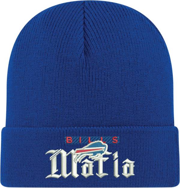 New Era Men's Buffalo Bills Mafia Royal Cuffed Knit Hat