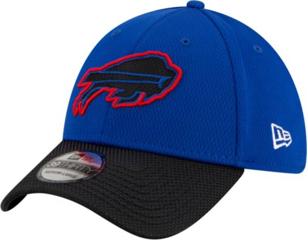 New Era Men's Buffalo Bills Sideline 2021 Road 39Thirty Royal Stretch Fit Hat