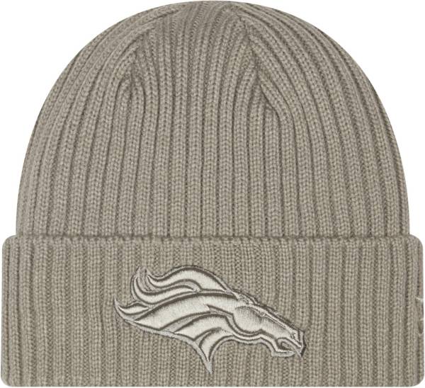 New Era Men's Denver Broncos Core Classic Grey Knit