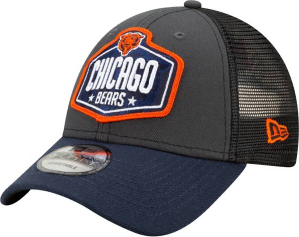 New Era Men S Chicago Bears 2021 Nfl Draft 9forty Graphite Adjustable Hat Dick S Sporting Goods