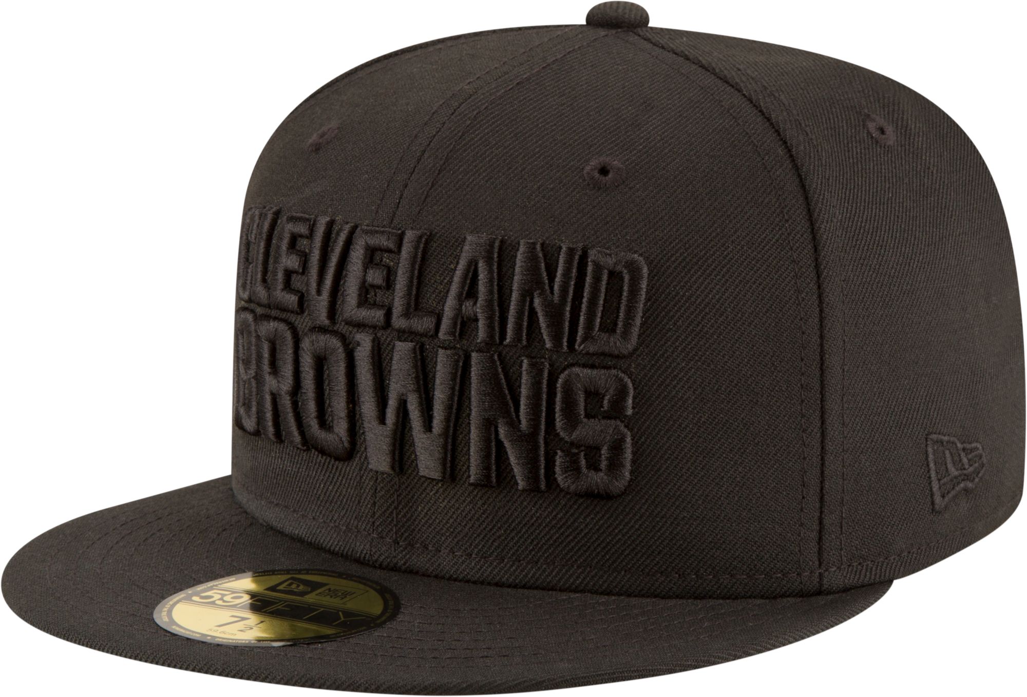 black cleveland browns hat