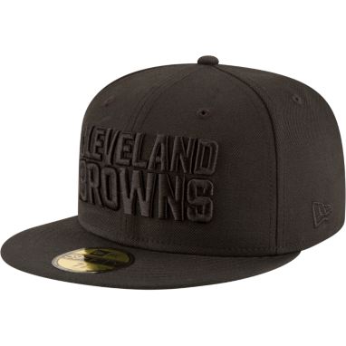 sorry, New Era Men's Cleveland Browns Black On Black 59Fifty Fitted Hat is currently out of stock