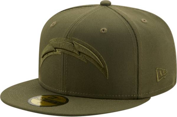 New Era Men's Los Angeles Chargers Color Pack 59Fifty Olive Fitted Hat