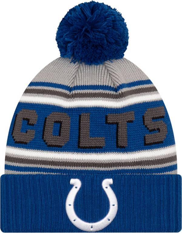 New Era Men's Indianapolis Colts Blue Cuffed Cheer Knit Beanie product image