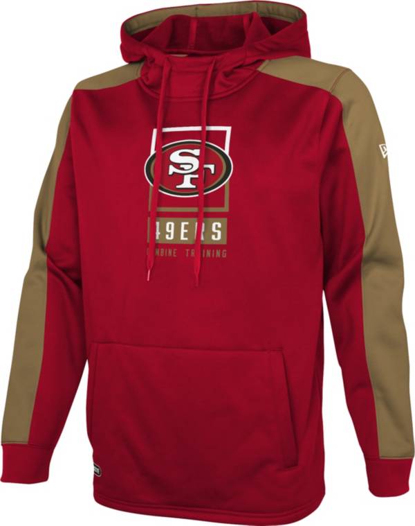 New Era Men's Arizona Cardinals Red Combine Rise Pullover Hoodie product image
