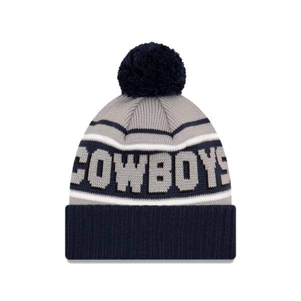 New Era Men's Dallas Cowboys Cuffed Navy Cheer Knit