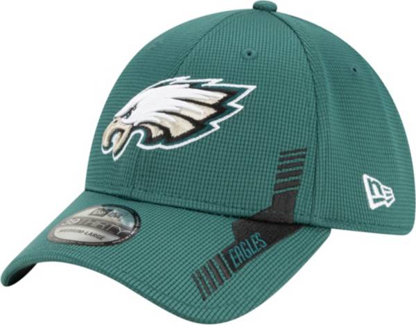 New Era Men's Philadelphia Eagles Green Sideline 2021 Home 39Thirty Stretch Fit Hat product image