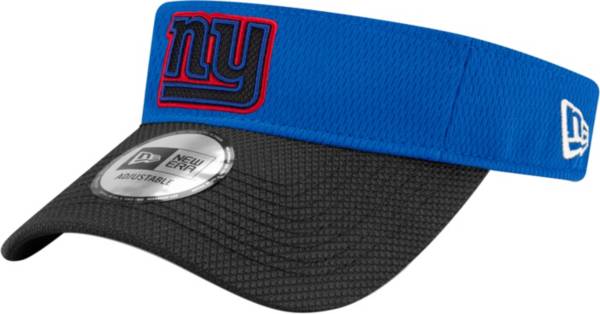 New Era Men's New York Giants Sideline 2021 Road Adjustable Blue Visor