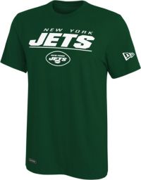 NEW YORK JETS Mens T-Shirt Workout S Green NYJ Tee Coolbase Wicking Poly  NFL