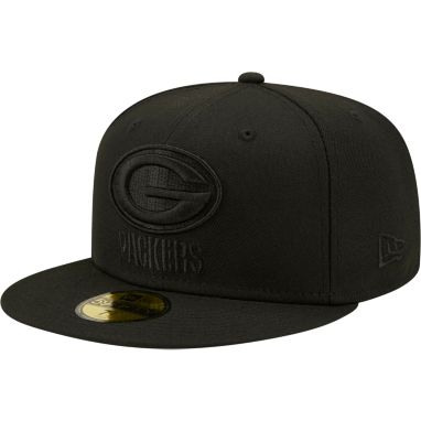 sorry, New Era Men's Green Bay Packers Color Pack 59Fifty Black Fitted Hat is currently out of stock