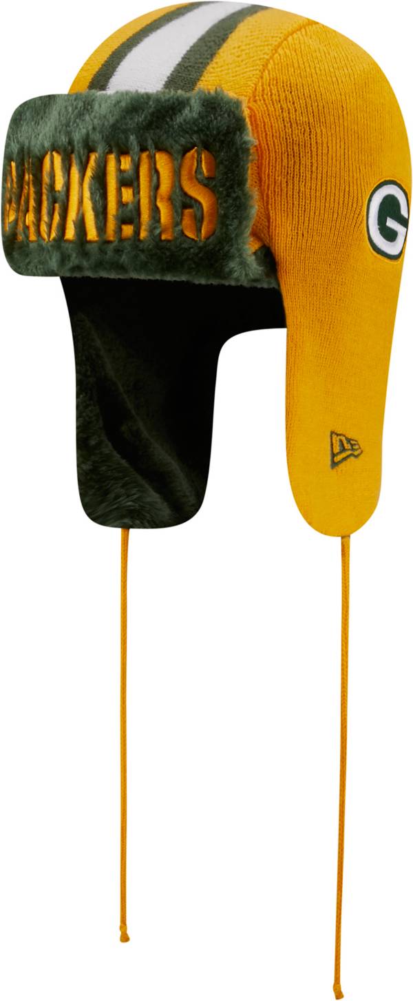 New Era Men's Green Bay Packers Helmet Head Trapper Knit product image