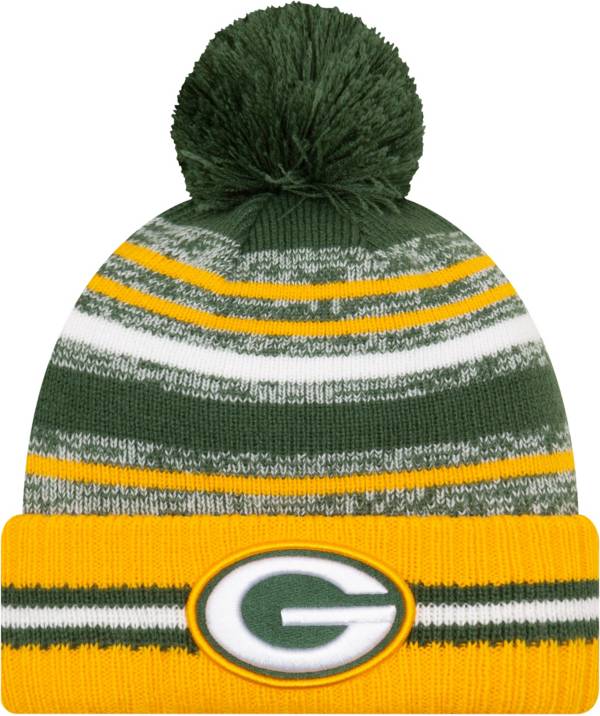 New Era Men's Green Bay Packers Sideline Sport Knit