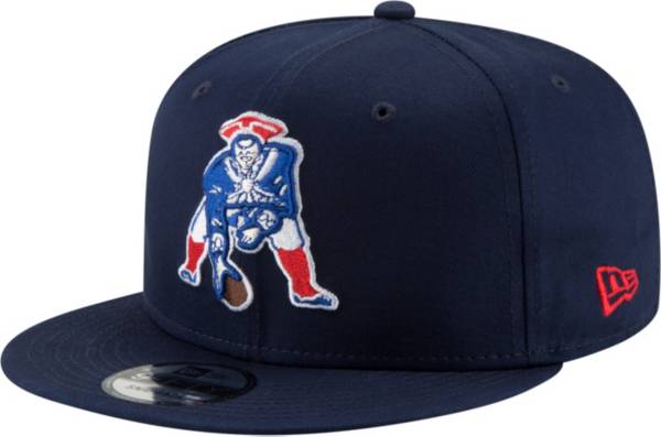 New Era Men's New England Patriots Navy Basic Throwback 59Fifty Black Fitted Hat product image