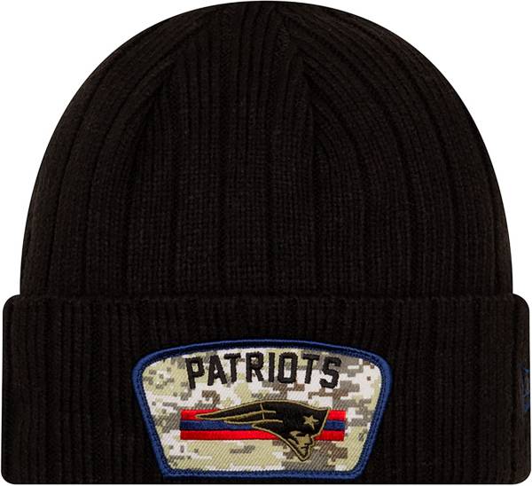 New Era Men's New England Patriots Salute to Service Black Knit product image