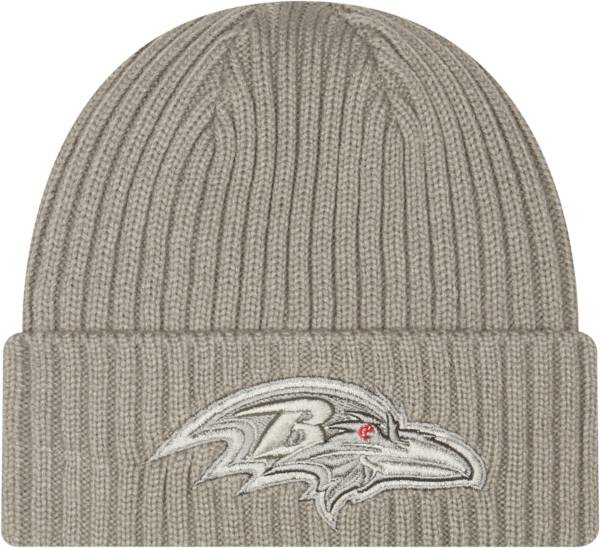 New Era Men's Baltimore Ravens Core Classic Grey Knit