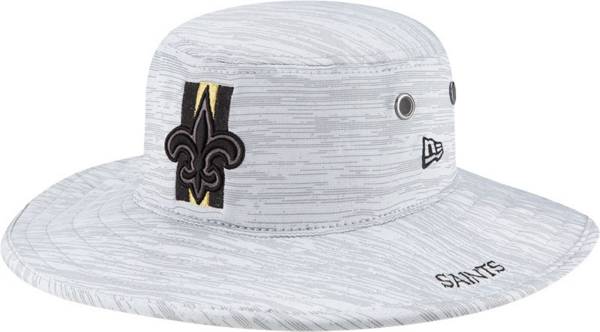 New Era Men's New Orleans Saints Grey Sideline 2021 Training Camp Panama Bucket Hat