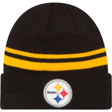 sorry, New Era Men's Pittsburgh Steelers Black Cuffed Knit Beanie is currently out of stock
