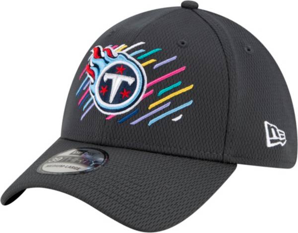 New Era Men's Tennessee Titans Crucial Catch 39Thirty Grey Stretch Fit Hat