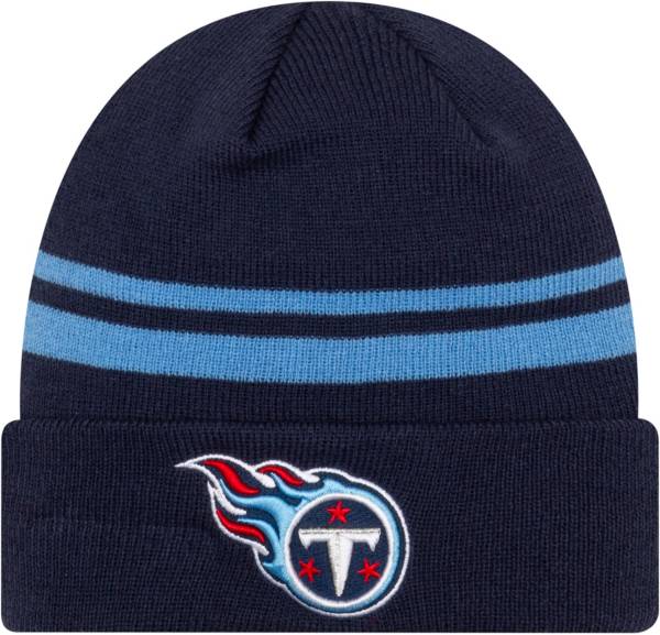 New Era Men's Tennessee Titans Core Navy Cuffed Knit