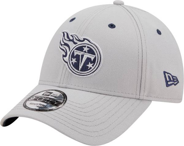 New Era Men's Tennessee Titans Outline 9Forty Grey Adjustable Hat