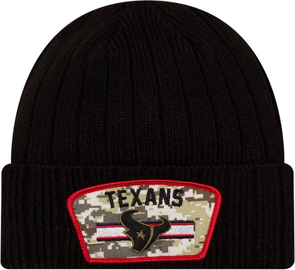 New Era Men's Houston Texans Salute to Service Black Knit product image