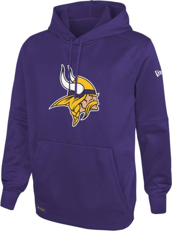 New Era Men's Minnesota Vikings Purple Combine Pullover Logo Hoodie product image