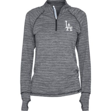 sorry, New Era Women's Los Angeles Dodgers Space Dye Gray Quarter-Zip Pullover Shirt is currently out of stock