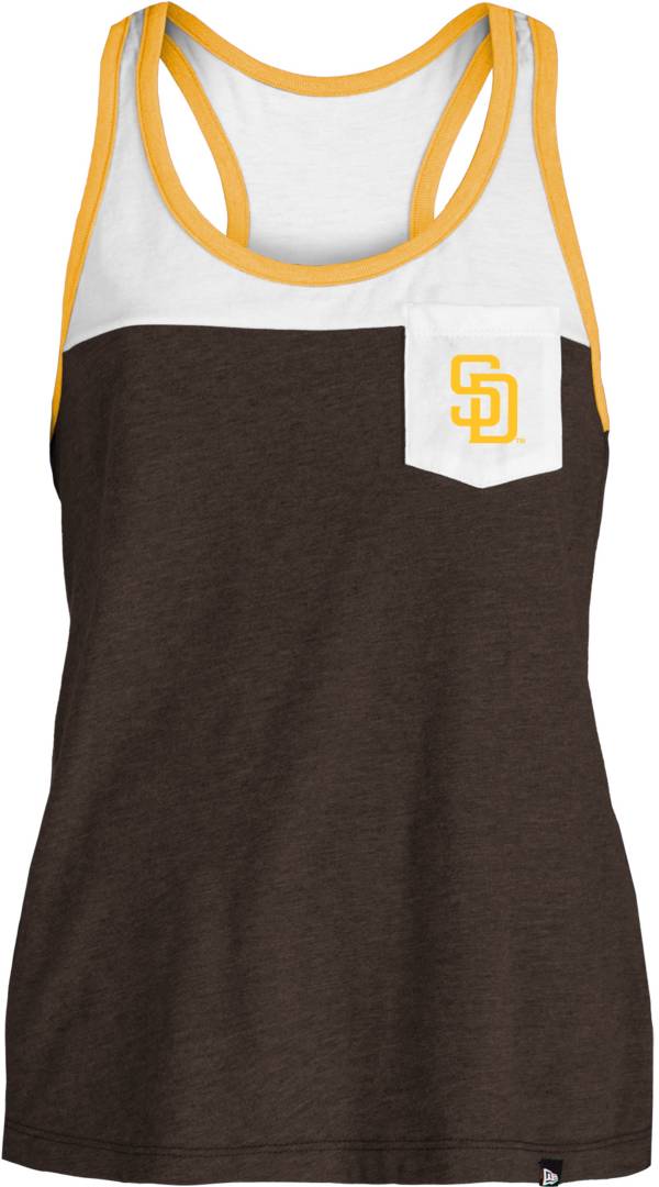 New Era Women's San Diego Padres Tri-Blend Tank Top