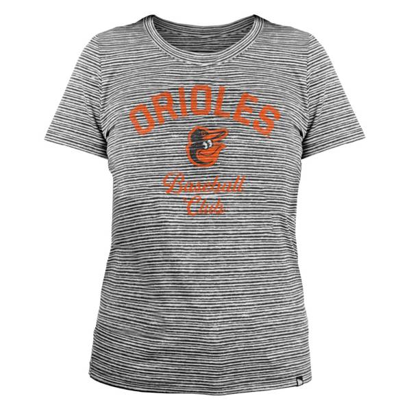 New Era Women's Baltimore Orioles Space Dye Black T-Shirt product image