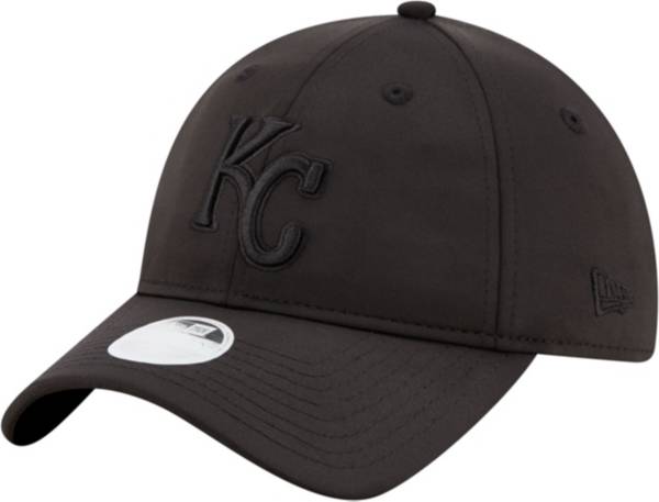 New Era Women's Kansas City Royals 9Twenty Black Sharp Adjustable Hat