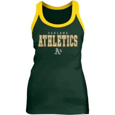 sorry, New Era Women's Athletics Green Racerback Athletic Tank Top is currently out of stock
