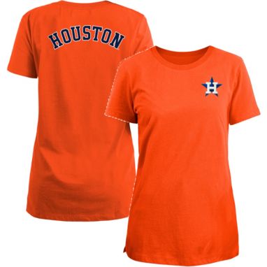 sorry, New Era Women's Houston Astros Orange Tri-Blend T-Shirt is currently out of stock