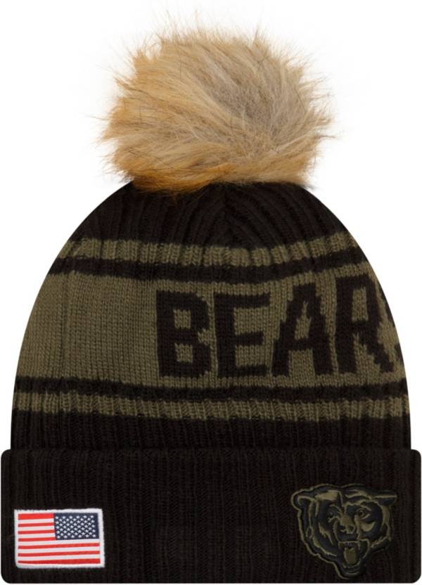 New Era Women's Chicago Bears Salute to Service Black Knit product image