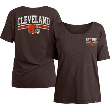 sorry, New Era Women's Cleveland Browns Relaxed Back Brown T-Shirt is currently out of stock