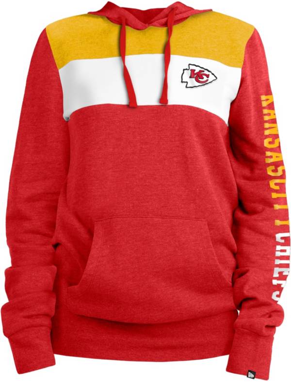 New Era Women's Kansas City Chiefs Fleece Red Pullover Hoodie product image