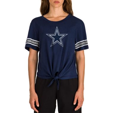 sorry, New Era Women's Dallas Cowboys Front Tie Navy T-Shirt is currently out of stock