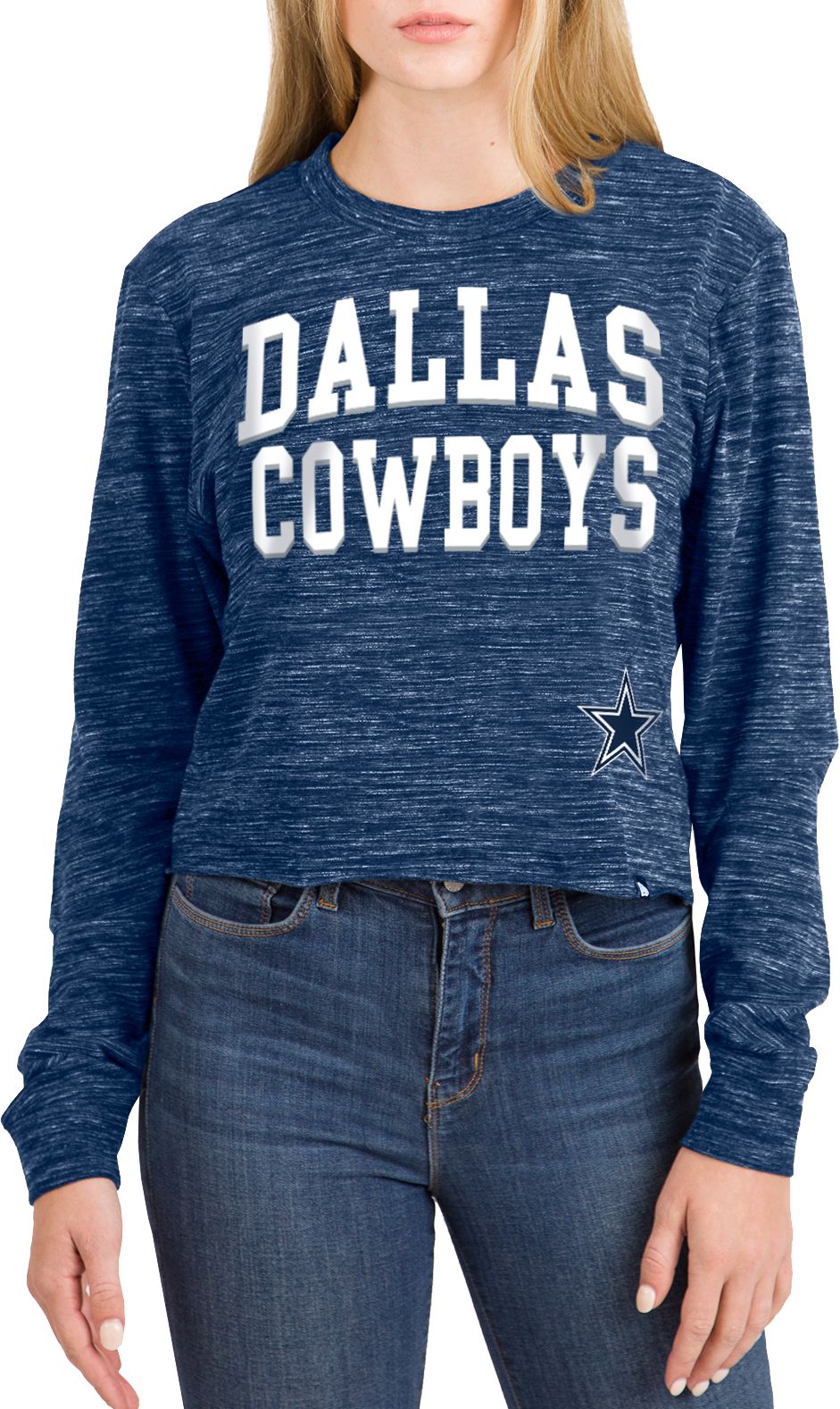 dallas cowboys long sleeve shirt women's