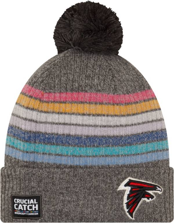 New Era Women's Atlanta Falcons Crucial Catch Grey Knit