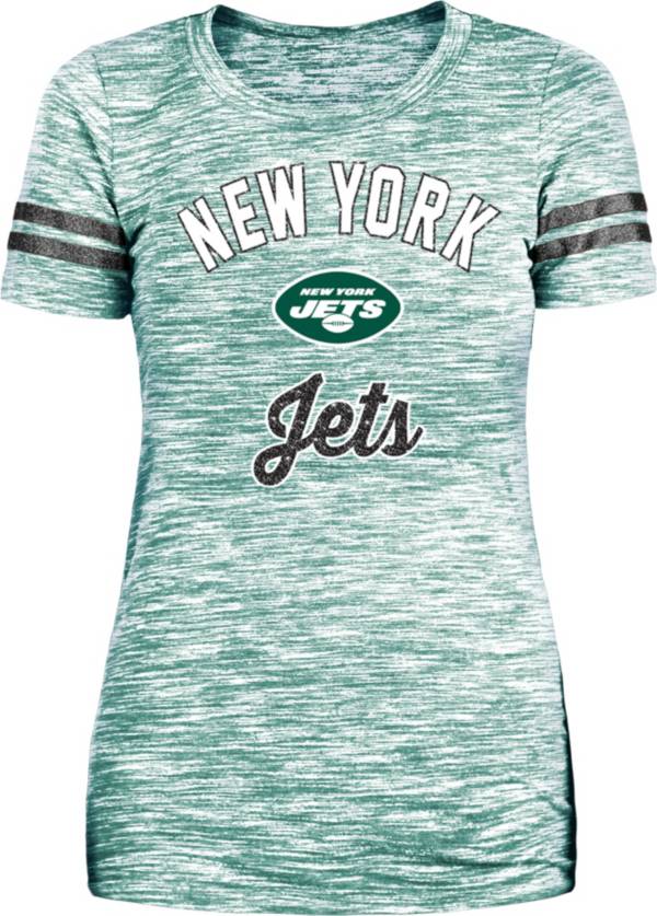 New Era Women's New York Jets Space Dye Glitter T-Shirt product image