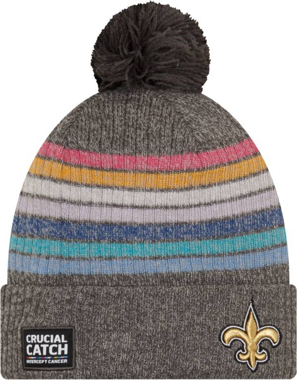 New Era Women's New Orleans Saints Crucial Catch Grey Knit