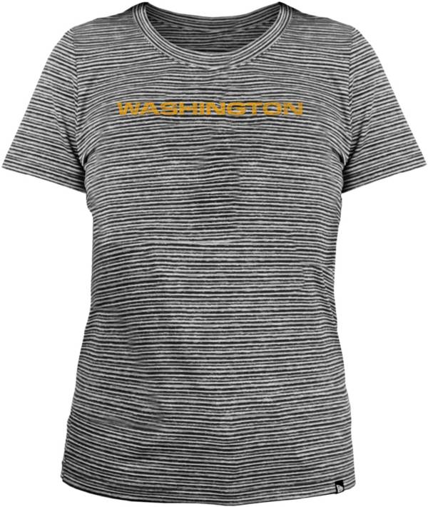 New Era Women's Washington Football Team Space Dye Grey T-Shirt product image